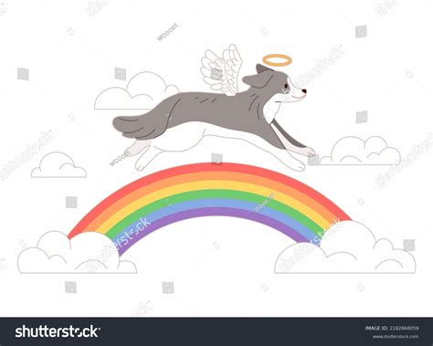 Dog Crossing Rainbow Bridge Royalty-Free Images, Stock Photos ...