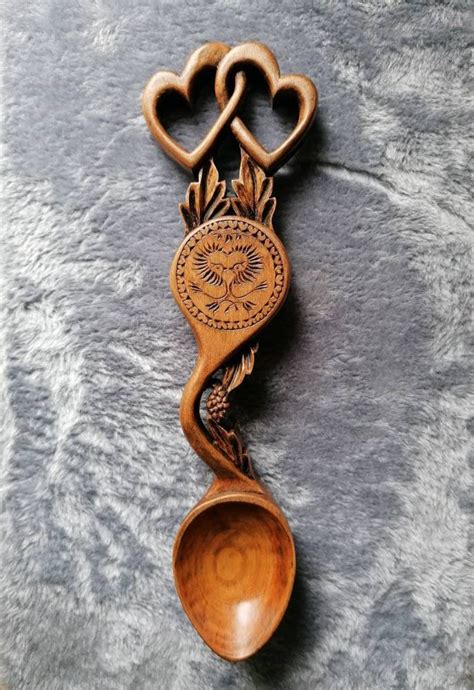 Handmade Welsh Love Spoon No 321 - Etsy