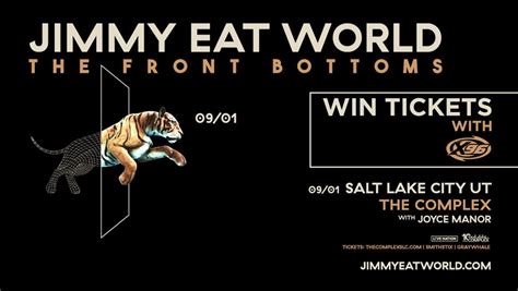 Win Tickets to see Jimmy Eat World LIVE! - X96