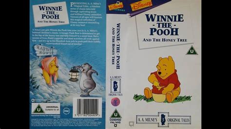 Winnie the Pooh and the Honey Tree (1995, UK VHS) - YouTube