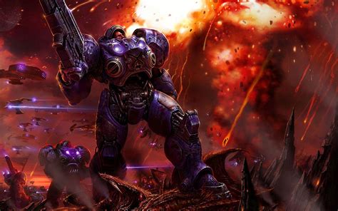 Starcraft Marine Wallpaper