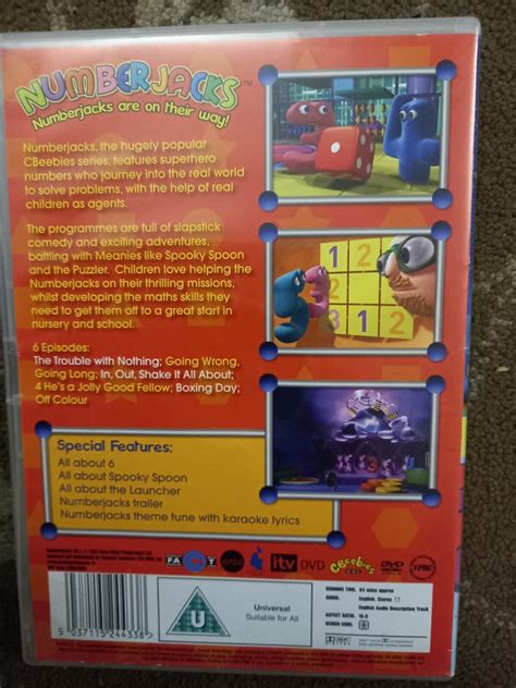 NUMBERJACKS ARE ON THEIR WAY DVD 6 EPISODES KIDS | eBay