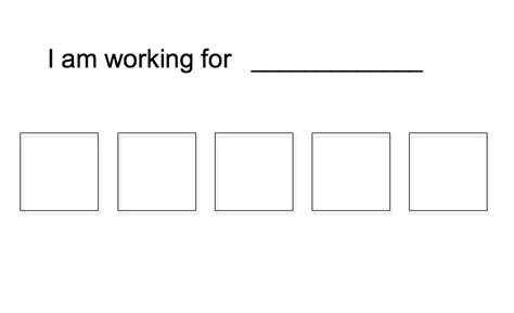 Free Printable Token Board Template - Printable Form, Templates and Letter