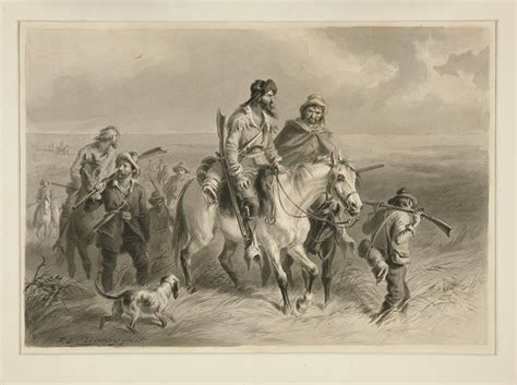 Border Ruffians Invading Kansas Drawing by Felix O. C. Darley - Fine Art America