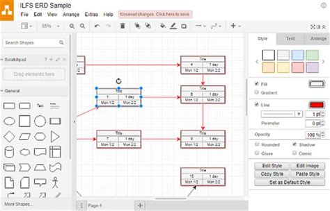 Draw.io Er Diagram Add Row