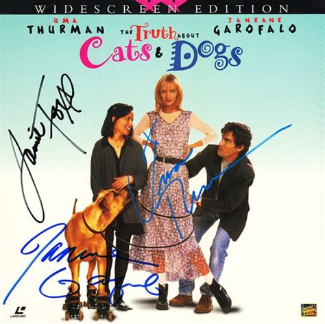 The Truth About Cats And Dogs Cast Signed Movie Laserdisc – Artist signed collectibles and gifts