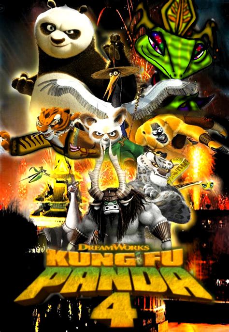 Kung Fu Panda 4 Fanmade Poster by MagicalHyena-FanArt on DeviantArt