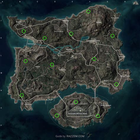 PUBG 2023 Erangel secret room locations guide - Razzem