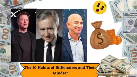 The 10 Habits of Billionaire And Their Mindset