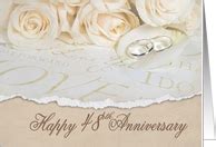 48th Wedding Anniversary Cards from Greeting Card Universe