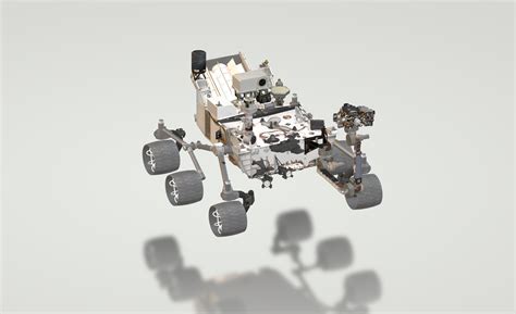 Mars Rover Curiosity Solidworks