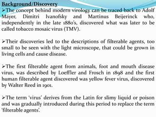 Virology | PPT