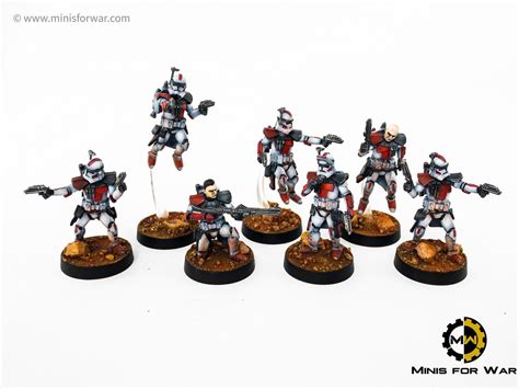 Star Wars: Legion - BX-series Droid Commandos & ARC Troopers - Minis For War Painting Studio