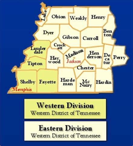 Western District of Tennessee | About The District