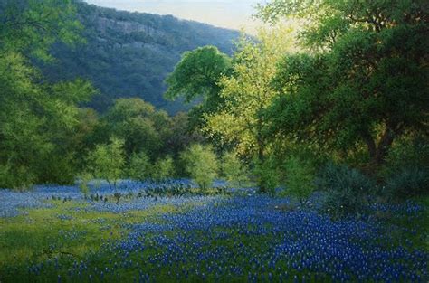 Bluebonnet Oil Painting at PaintingValley.com | Explore collection of ...