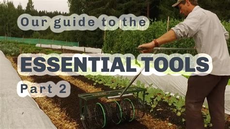 MARKET GARDEN TOOLS (part 2) - YouTube