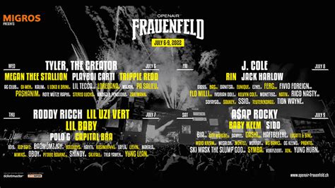 Openair Frauenfeld 2022 | Line-Up & Tickets - Ticketmaster Schweiz Blog