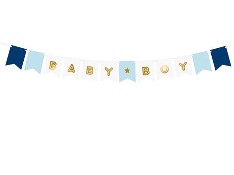 Blue Baby Boy Banner Blue Baby Shower Banner It's a Boy - Etsy UK