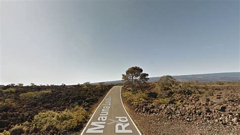 Mauna Loa Observatory Road is closed because of the eruption