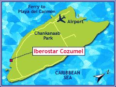 Iberostar Cozumel Room Map