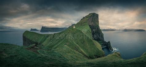 Kalsoy sunset stock image. Image of rock, water, light - 98895195