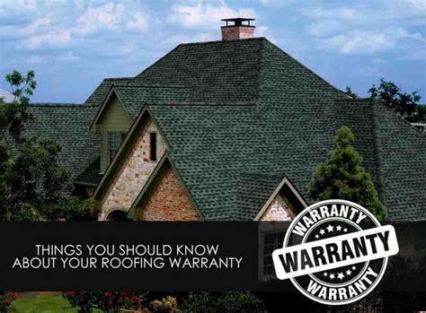 Things You Should Know About Your Roofing Warranty