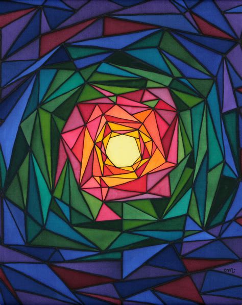 "Kaleidoscope" (Original art by Caro Silk)