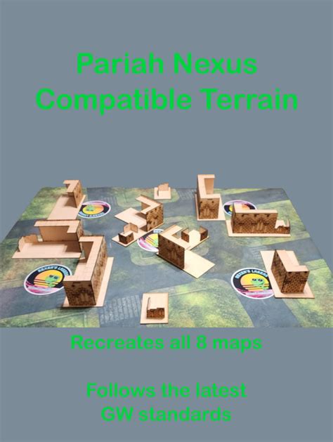 Pariah Nexus Compatible Terrain Set — Rexer's Lasers