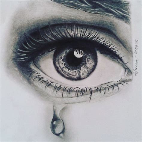 Realistic crying eye by dejanajeremic on DeviantArt