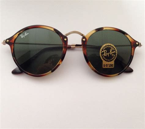 Oculos Ray Ban Round Rb 2447 Vintage Redondo Oncinha Rb2447 - R$ 289,90 ...