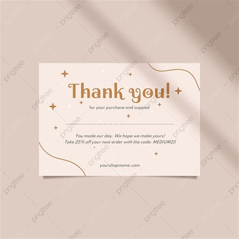 Powerpoint Thank You Card Template