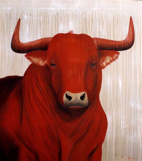 Famous Bull Painting at PaintingValley.com | Explore collection of ...