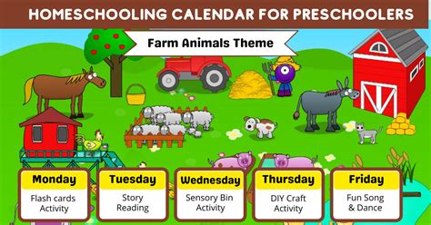 Best Farm Animals Theme Activities for Preschoolers | Proeves Learning Lab