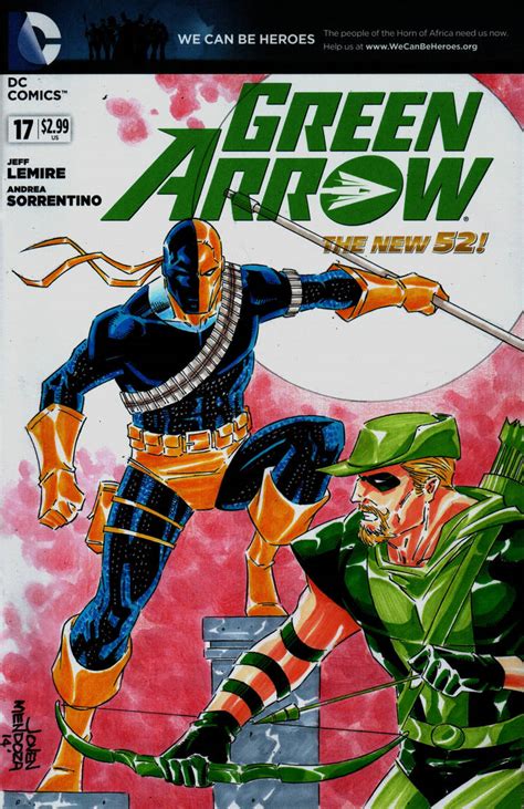 Green Arrow v Deathstroke by wardogs101 on DeviantArt