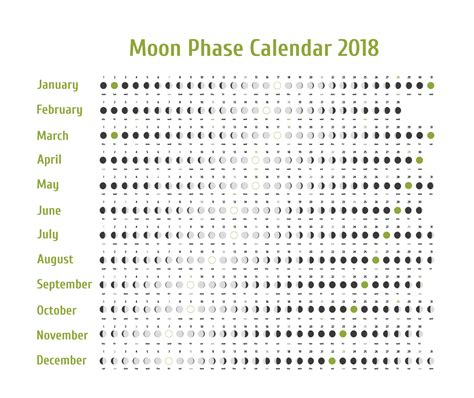 Moon Phases Calendar