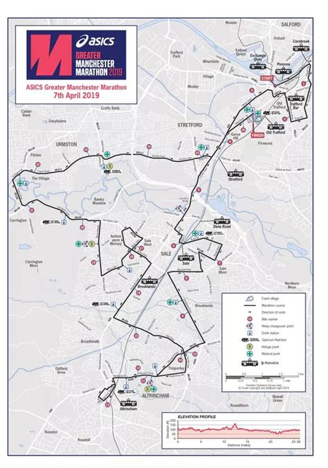 Asics Greater Manchester Marathon 2019 route and start time - Manchester Evening News