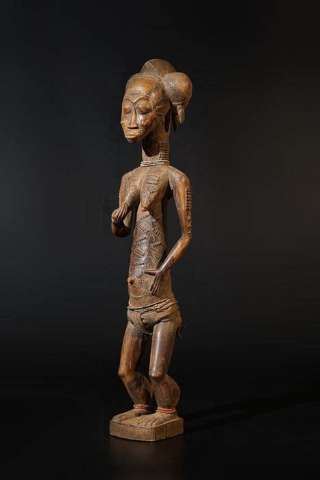 Sculpture - Wood - Baule - Ivory Coast - Catawiki