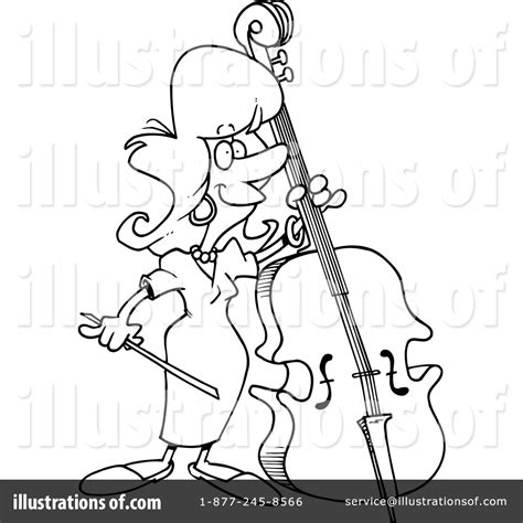 Musician Clipart #440571 - Illustration by toonaday