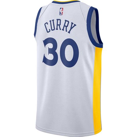 Stephen Curry Golden State Warriors Nike Swingman Jersey White ...