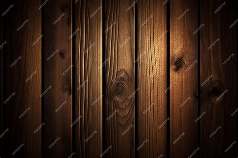 Premium Photo | A wooden wall with a dark background and a wooden texture.