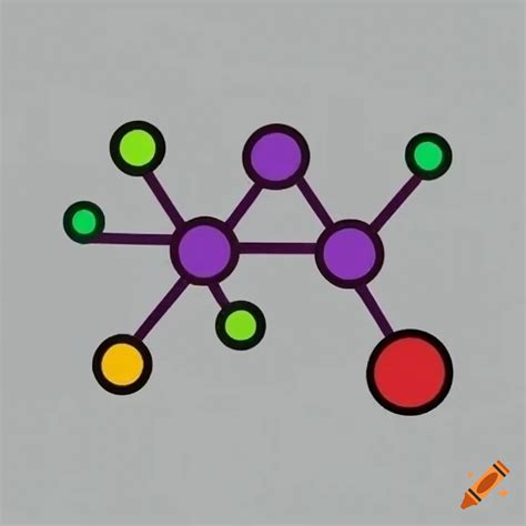 Icon representing metabolic pathways of small molecules