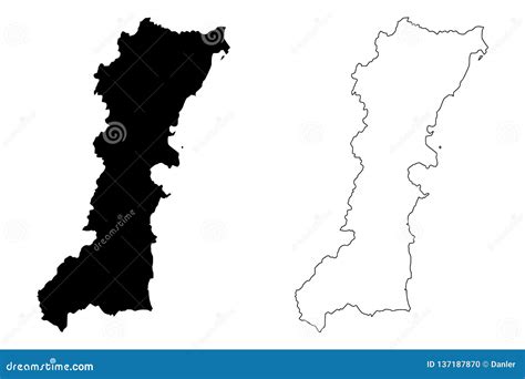 Chumphon Province Map Vector Stock Vector - Illustration of indochina ...