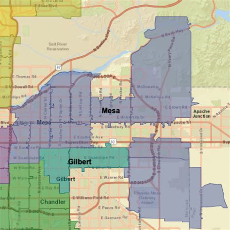 Black Mesa AZ Map