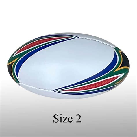 Size 2, Midi SA Flag, Rugby Ball - ballsforafrica.drivechain.co.za