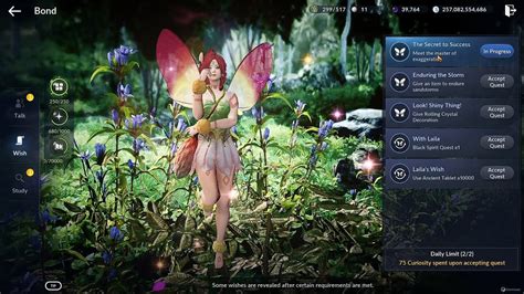 Black Desert Mobile | Fairy Wish The Secret to Success - 100 Twinkle ...