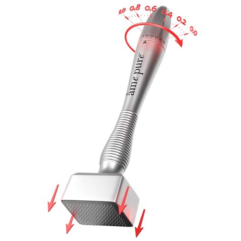 âme pure Adjustable Microneedle Derma Stamp for Face & Body - Walmart.com