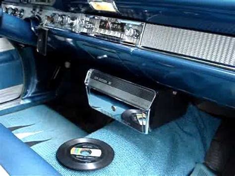 VINTAGE RCA AUTOMATIC 45 RPM CAR RECORD PLAYER MODEL AP-1 1961 DESOTO ...