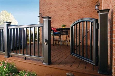 Top 50 Best Deck Gate Ideas - Backyard Designs