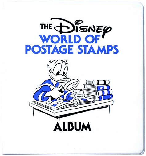 The Disney World of postage stamps album