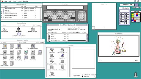 17 Years of Classic Mac OS Design History - 56 Images - Version Museum